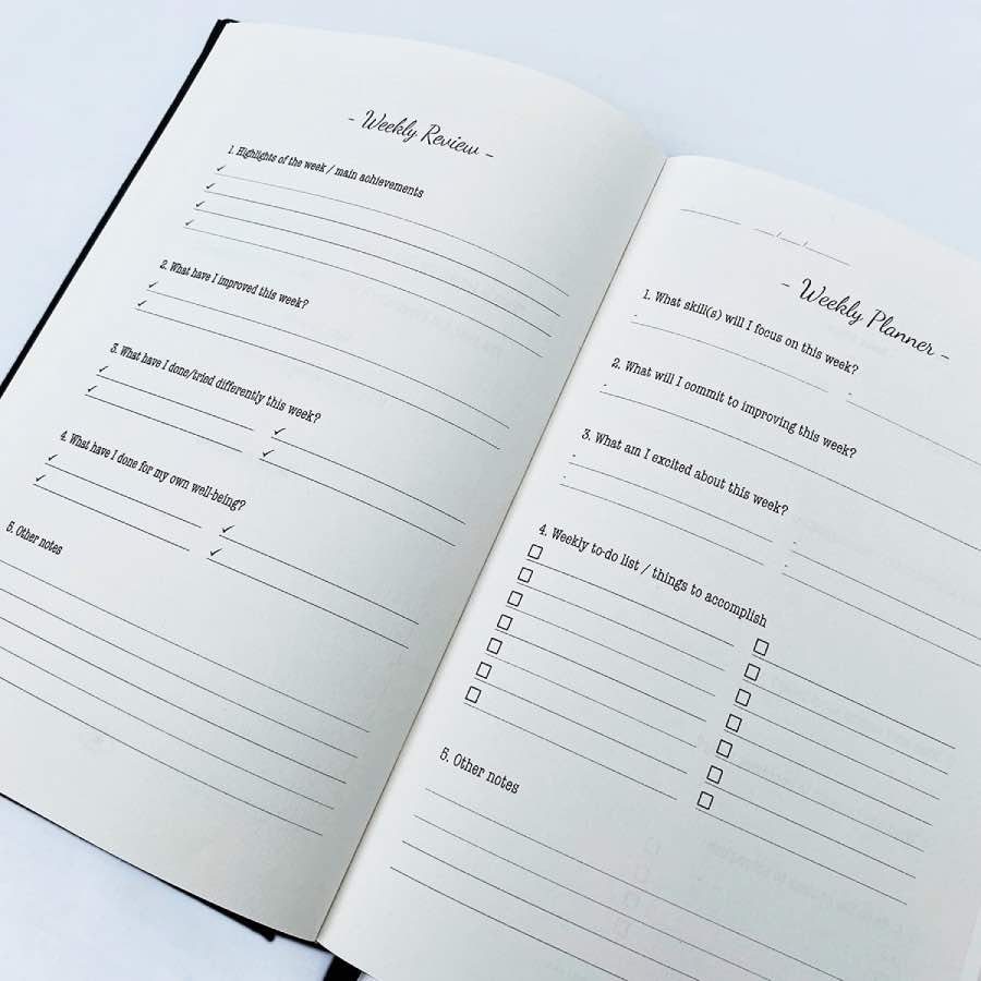 Daily Focus Journal - Weekly Planner